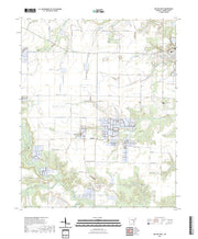 US Topo 7.5-minute map for Des Arc West AR