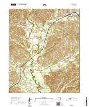 USGS US Topo 7.5-minute map for Dierks AR 2020