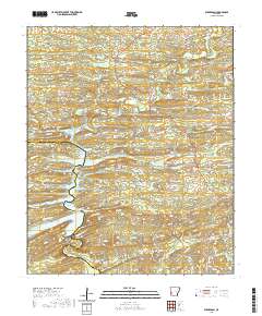 USGS US Topo 7.5-minute map for Dierks Dam AR 2020