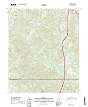 US Topo 7.5-minute map for Doddridge ARLA