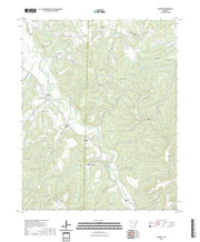 US Topo 7.5-minute map for Durham AR