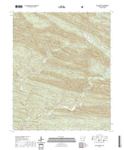 US Topo 7.5-minute map for Eagle Mountain AR