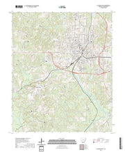 US Topo 7.5-minute map for El Dorado West AR