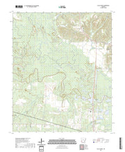 US Topo 7.5-minute map for Falls Chapel AR