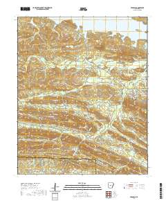 USGS US Topo 7.5-minute map for Ferndale AR 2020