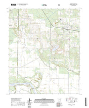 US Topo 7.5-minute map for Foreman AROKTX