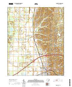 USGS US Topo 7.5-minute map for Forrest City AR 2020