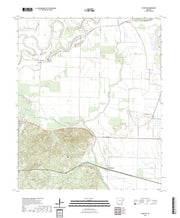 US Topo 7.5-minute map for Fouke NE AR