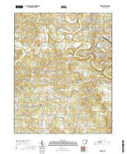 USGS US Topo 7.5-minute map for Franklin AR 2020