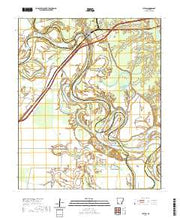 USGS US Topo 7.5-minute map for Fulton AR 2020