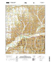 USGS US Topo 7.5-minute map for Gallatin AR 2020