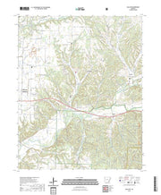 US Topo 7.5-minute map for Gallatin AR