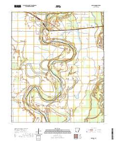 USGS US Topo 7.5-minute map for Garland AR 2020