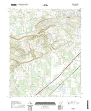 US Topo 7.5-minute map for Garner AR