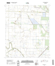 US Topo 7.5-minute map for Gethsemane AR