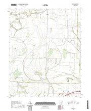 US Topo 7.5-minute map for Gieseck AR