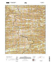 USGS US Topo 7.5-minute map for Gillham AR 2020