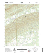 US Topo 7.5-minute map for Gravelly AR