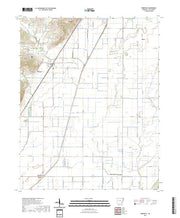 US Topo 7.5-minute map for Greenway AR