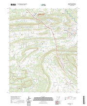 US Topo 7.5-minute map for Greenwood AR