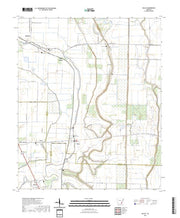 US Topo 7.5-minute map for Halley AR