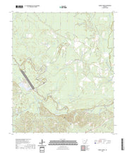 US Topo 7.5-minute map for Harrell Brake AR