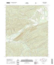 US Topo 7.5-minute map for Harvey AR