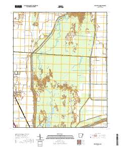 USGS US Topo 7.5-minute map for Hatchie Coon AR 2020