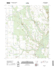 US Topo 7.5-minute map for Hawkins AR