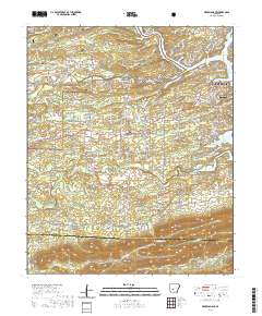 USGS US Topo 7.5-minute map for Hempwallace AR 2020