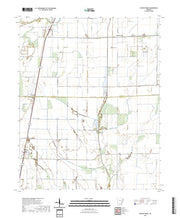 US Topo 7.5-minute map for Hickory Ridge AR