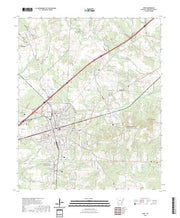 US Topo 7.5-minute map for Hope AR