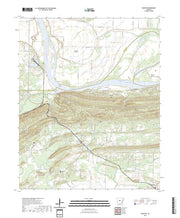 US Topo 7.5-minute map for Houston AR