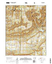 USGS US Topo 7.5-minute map for Hunt AR 2020