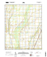 USGS US Topo 7.5-minute map for Hunter West AR 2020