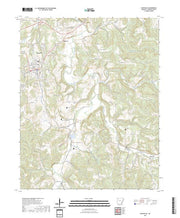 US Topo 7.5-minute map for Huntsville AR