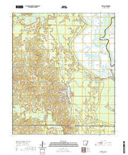 USGS US Topo 7.5-minute map for Huttig ARLA 2020