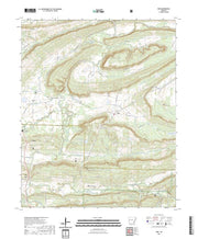 US Topo 7.5-minute map for Ione AR