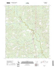 US Topo 7.5-minute map for Ivan AR