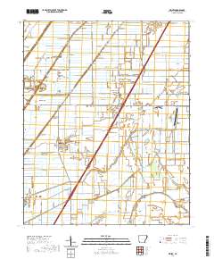 USGS US Topo 7.5-minute map for Keiser AR 2020