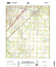 USGS US Topo 7.5-minute map for Kensett AR 2020