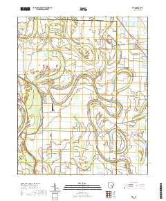 USGS US Topo 7.5-minute map for Keo AR 2020