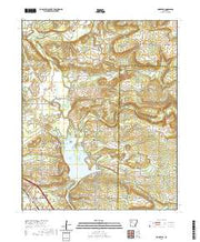 USGS US Topo 7.5-minute map for Knoxville AR 2020