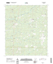 US Topo 7.5-minute map for Ladelle AR