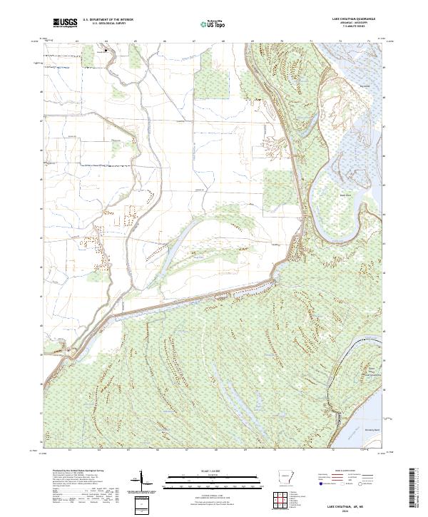 US Topo 7.5-minute map for Lake Cheatham ARMS