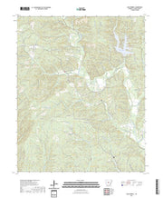 US Topo 7.5-minute map for Lake Norrell AR