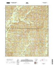 USGS US Topo 7.5-minute map for Lamartine AR 2020