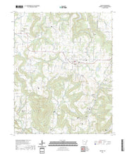 US Topo 7.5-minute map for Lincoln AR