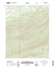 US Topo 7.5-minute map for Little Texas AR