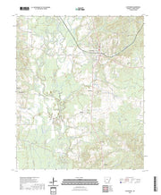 US Topo 7.5-minute map for Lockesburg AR